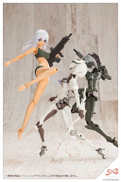 Sousai Shoujo Teien Training Wolf 1/10 | Kotobukiya