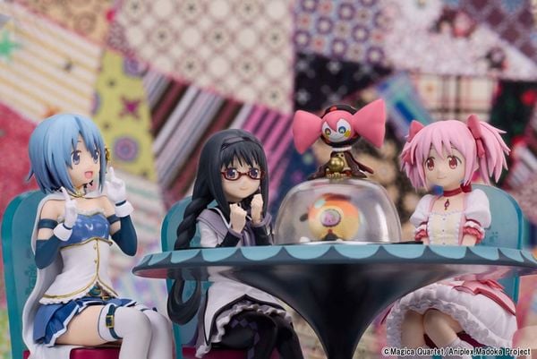 Puella Magi Madoka Magica Magical Girls Tea Party Cake Song Ver. Complete Set - Puella Magi Madoka Magica The Movie Rebellion | Aniplex figure