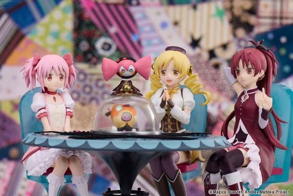 Puella Magi Madoka Magica Magical Girls Tea Party Cake Song Ver. Complete Set - Puella Magi Madoka Magica The Movie Rebellion | Aniplex figure