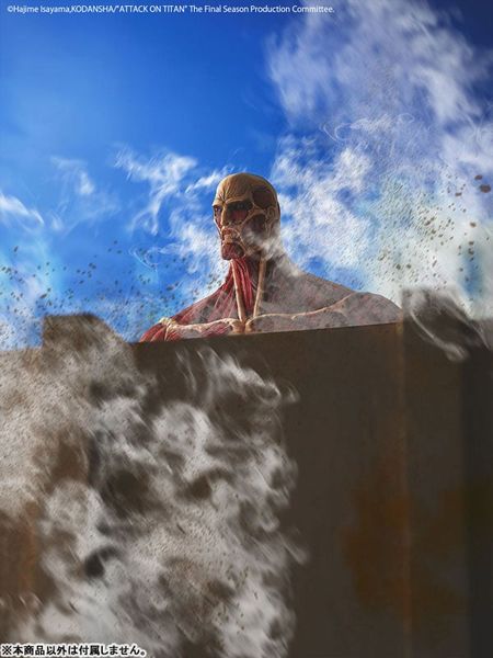 Mega Soft Vinyl Colossal Titan - Attack on Titan | Kaiyodo Figure