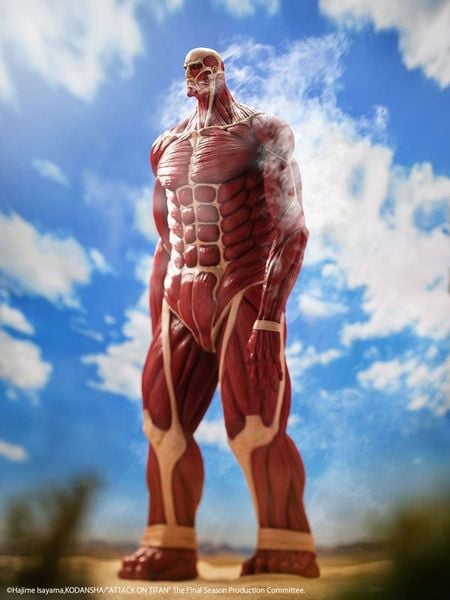 Mega Soft Vinyl Colossal Titan - Attack on Titan | Kaiyodo Figure