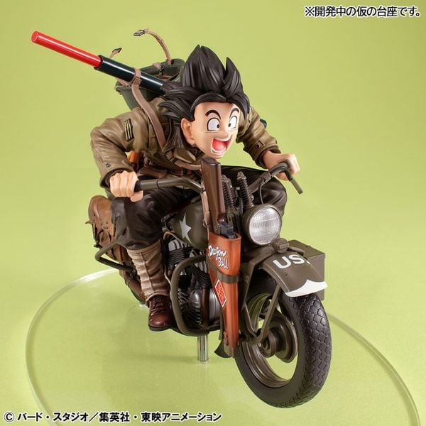 Desktop Real McCoy EX Son Goku & Bike - Dragon Ball Z | MegaHouse figure