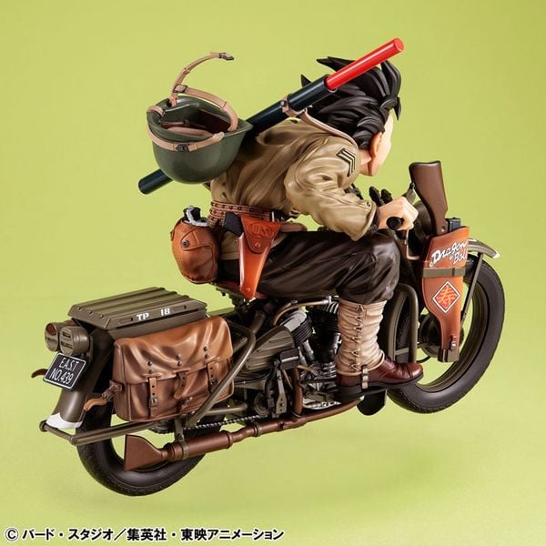 Desktop Real McCoy EX Son Goku & Bike - Dragon Ball Z | MegaHouse figure
