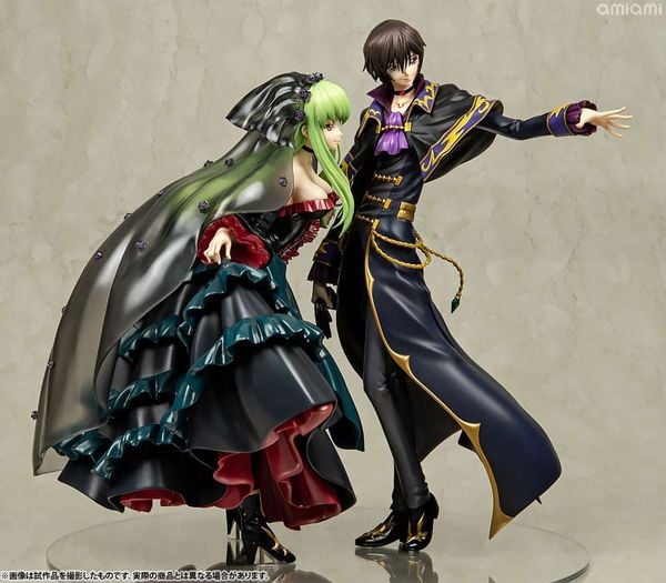 Lelouch Lamperouge (L.L.) & C.C. Precious G.E.M. Set - Code Geass Re;surrection | MegaHouse figure