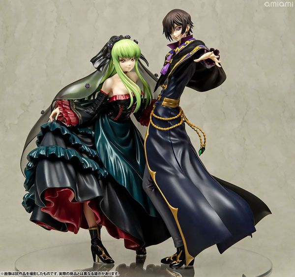 Lelouch Lamperouge (L.L.) & C.C. Precious G.E.M. Set - Code Geass Re;surrection | MegaHouse figure
