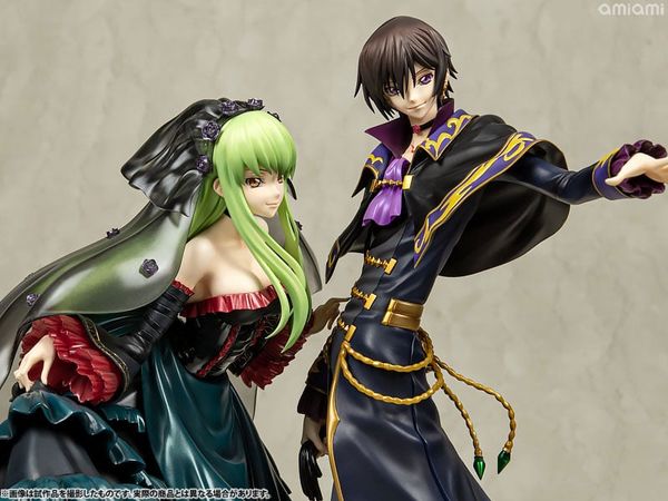 Lelouch Lamperouge (L.L.) & C.C. Precious G.E.M. Set - Code Geass Re;surrection | MegaHouse figure