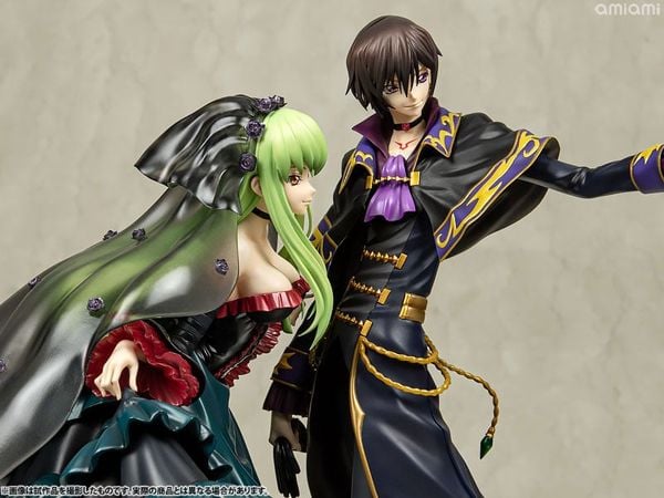 Lelouch Lamperouge (L.L.) & C.C. Precious G.E.M. Set - Code Geass Re;surrection | MegaHouse figure