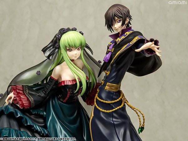 Lelouch Lamperouge (L.L.) & C.C. Precious G.E.M. Set - Code Geass Re;surrection | MegaHouse figure