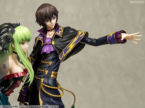 Lelouch Lamperouge (L.L.) & C.C. Precious G.E.M. Set - Code Geass Re;surrection | MegaHouse figure