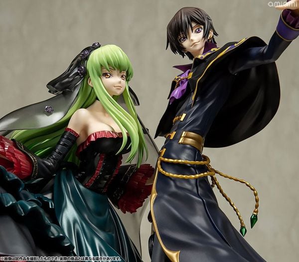 Lelouch Lamperouge (L.L.) & C.C. Precious G.E.M. Set - Code Geass Re;surrection | MegaHouse figure