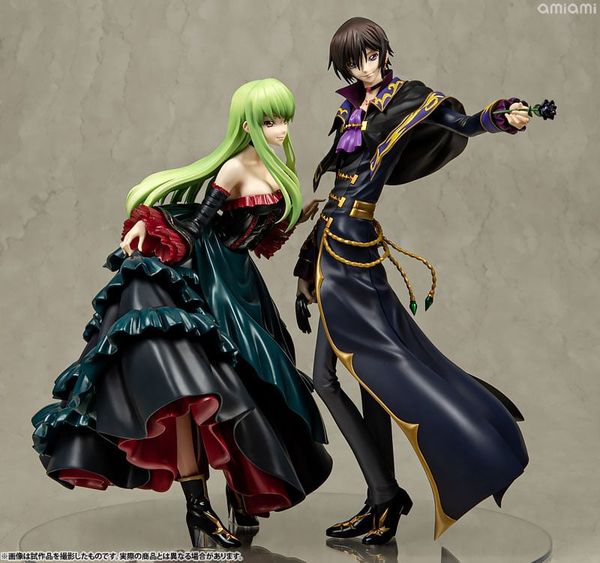 Lelouch Lamperouge (L.L.) & C.C. Precious G.E.M. Set - Code Geass Re;surrection | MegaHouse figure