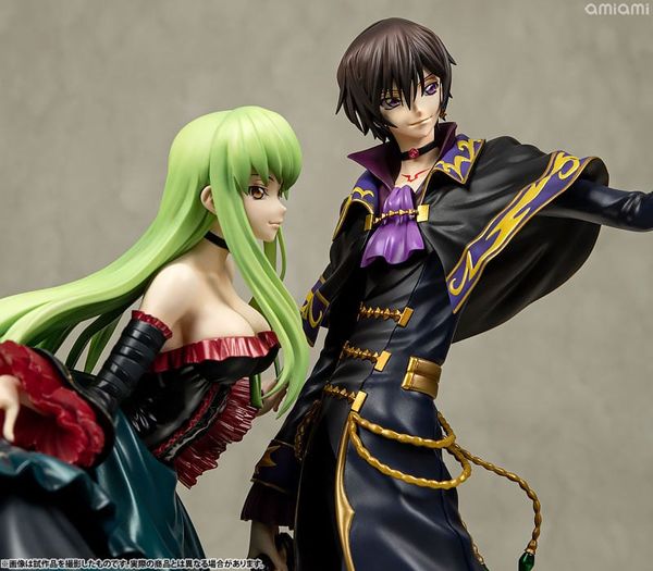 Lelouch Lamperouge (L.L.) & C.C. Precious G.E.M. Set - Code Geass Re;surrection | MegaHouse figure
