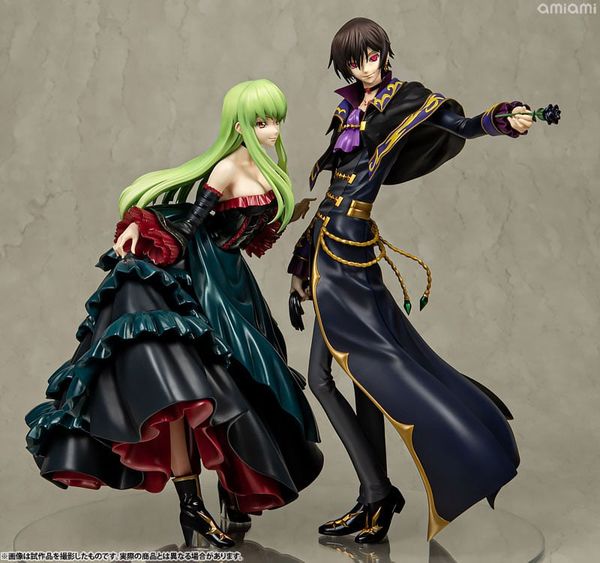 Lelouch Lamperouge (L.L.) & C.C. Precious G.E.M. Set - Code Geass Re;surrection | MegaHouse figure