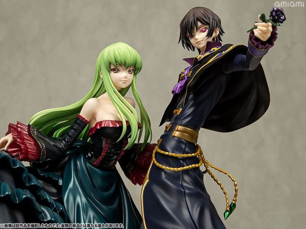 Lelouch Lamperouge (L.L.) & C.C. Precious G.E.M. Set - Code Geass Re;surrection | MegaHouse figure