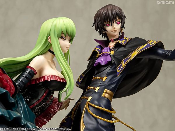 Lelouch Lamperouge (L.L.) & C.C. Precious G.E.M. Set - Code Geass Re;surrection | MegaHouse figure