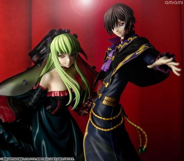 Lelouch Lamperouge (L.L.) & C.C. Precious G.E.M. Set - Code Geass Re;surrection | MegaHouse figure