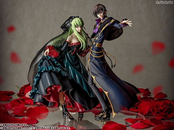 Lelouch Lamperouge (L.L.) & C.C. Precious G.E.M. Set - Code Geass Re;surrection | MegaHouse figure