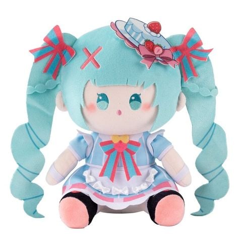 Nhồi Bông Hatsune Miku Sweet Intertwining Series 25cm Sitting Plush Doll - Vocaloid | Moeyu Plushie