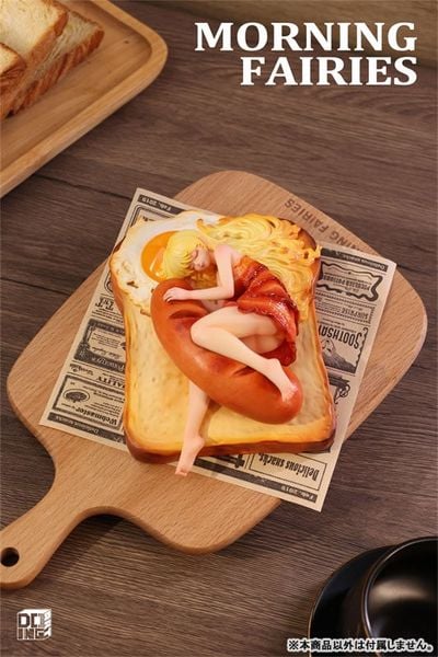 Bacon Egg Toast Figure - Morning Fairies | WE ART DOING