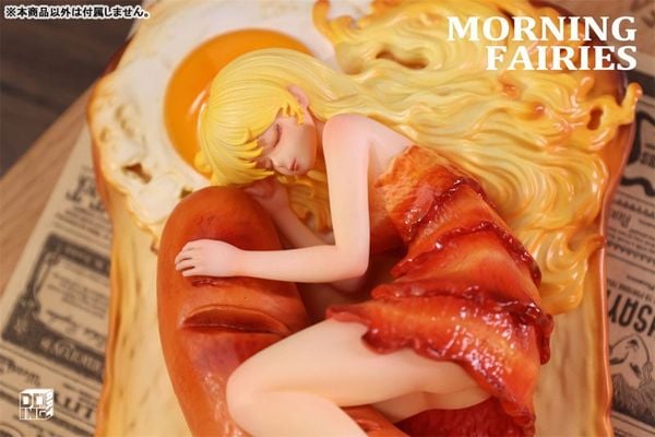 Bacon Egg Toast Figure - Morning Fairies | WE ART DOING