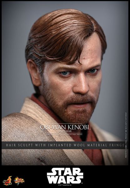 Movie Masterpiece 1/6 Obi-Wan Kenobi Mustafar | Hot Toys Figure