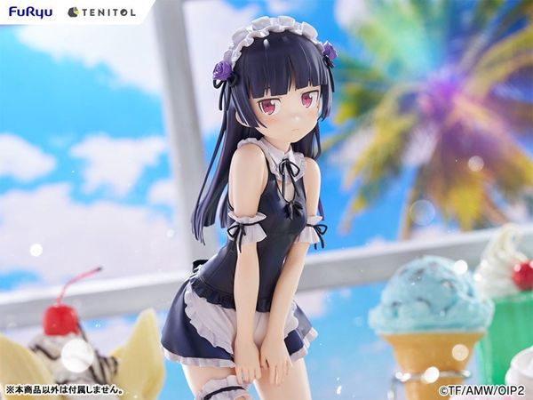 TENITOL TALL Kuroneko Swimsuit Maid Ver. - Oreimo 2 | FuRyu Figure