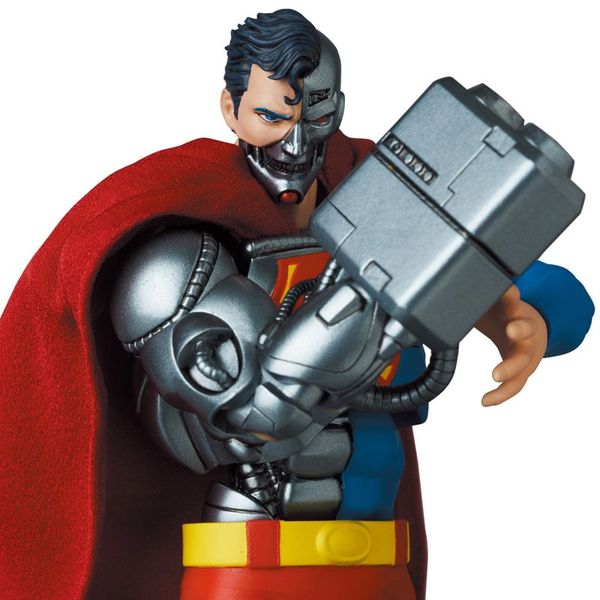 MAFEX No.164 Cyborg Superman RETURN OF SUPERMAN - DC Comics | Medicom Toy Figure