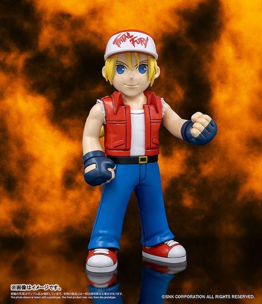 Chibi Creature Terry Bogard Soft Vinyl - The King of Fighters R-2 | Ember Toys figure