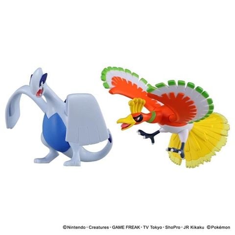 Pokemon 30th Anniversary MonColle Legendary Set Johto Region - Pokemon Series | Takara Tomy Figure