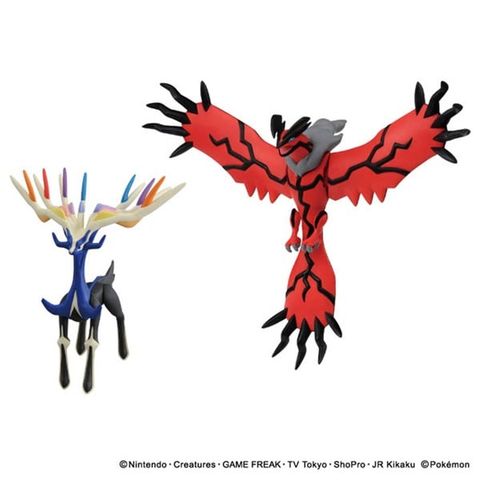 Pokemon 30th Anniversary MonColle Legendary Set Kalos Region - Pokemon Series | Takara Tomy Figure