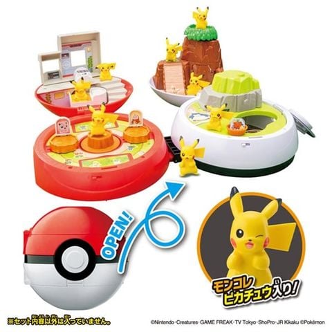Pikachu MonColle Expanding! Poke Ball Park Pokemon 30th Anniversary Package - Pokemon Series | Takara Tomy Figure