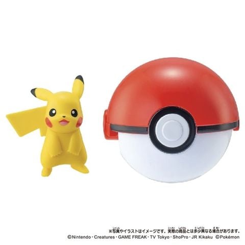 Pikachu ToruPoke Poke Ball - Pokemon | Takara Tomy Figure