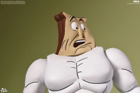 Powdered Toast Man Ultimate 7 Inch - Ren & Stimpy | NECA Action Figure