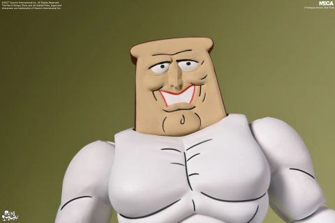 Powdered Toast Man Ultimate 7 Inch - Ren & Stimpy | NECA Action Figure