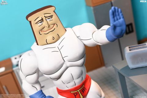 Powdered Toast Man Ultimate 7 Inch - Ren & Stimpy | NECA Action Figure