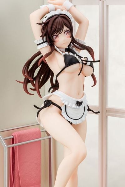 Rent-A-Girlfriend Chizuru Mizuhara Maid Bikini ni Okigae 1/6 - Rent-A-Girlfriend | Hakoiri Musume Figure