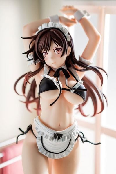 Rent-A-Girlfriend Chizuru Mizuhara Maid Bikini ni Okigae 1/6 - Rent-A-Girlfriend | Hakoiri Musume Figure