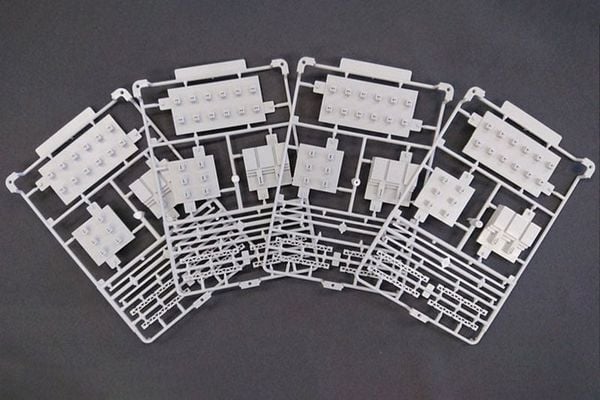 Plastic Model Pit Railway Track 1/80 - Railway | Plum Plastic Model