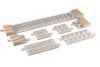 Pit Track w/Caution Color A [Orange] 1/80 - Train Models | Plum Plastic Model