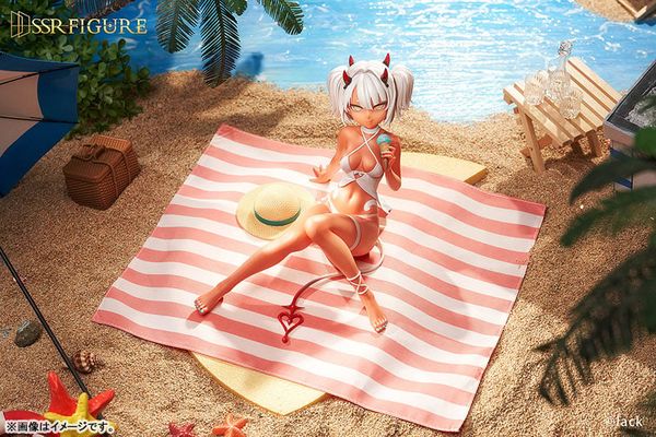 SSR FIGURE Caffeine-chan Summer Ver. 1/7 Scale - Original Illustration lack | Infinity Studio Figure