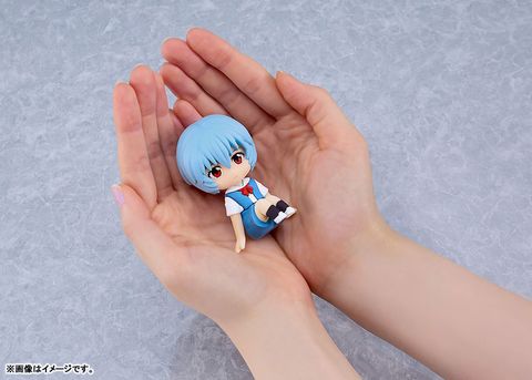 Nendoroid Plus Rei Ayanami Rubber Mascot - Rebuild of Evangelion | Good Smile Company Goods
