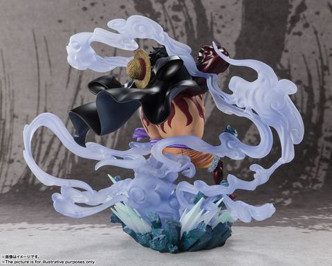 Figuarts ZERO [Chou Gekisen] Monkey D. Luffy Gear 4 Three Captains Onigashima Monster Battle - ONE PIECE | Bandai Spirits Figure