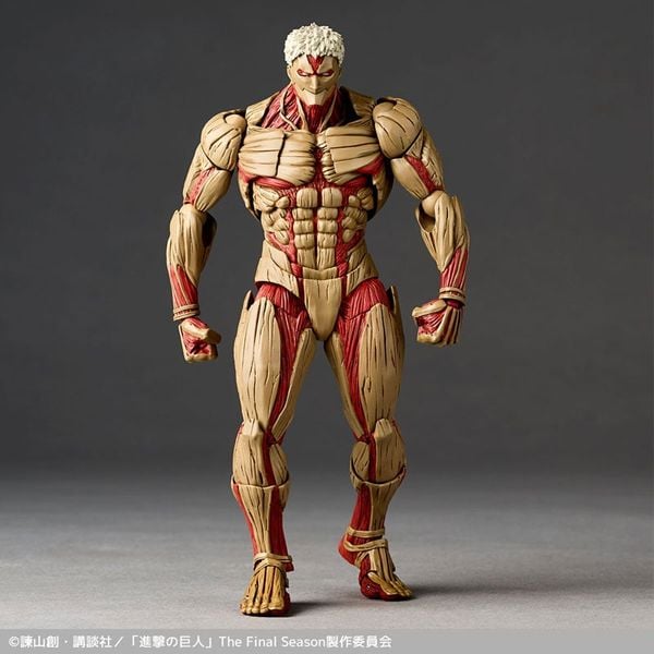 Revoltech Amazing Yamaguchi Armored Titan - Attack on Titan | Kaiyodo Figure