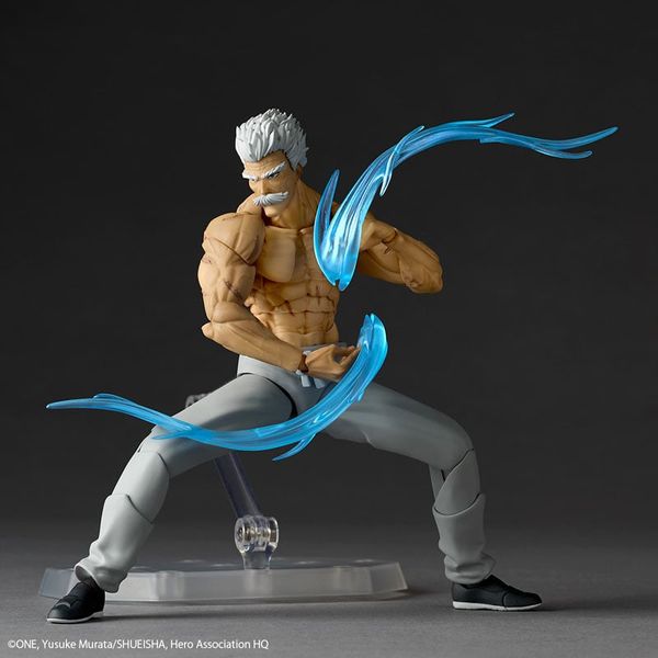 Revoltech Amazing Yamaguchi Silver Fang - One-Punch Man | Kaiyodo figure