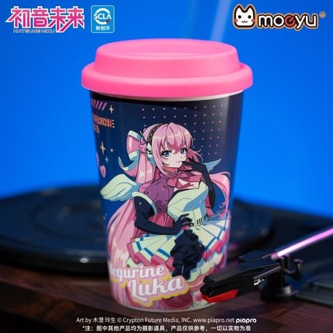 Hatsune Miku Synthwave Wings Ceramic Mug - Megurine Luka - VOCALOID | MOEYU