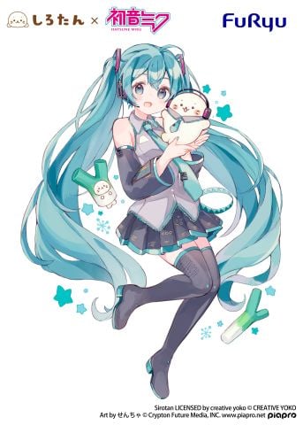 Exc∞d Creative Hatsune Miku Sirotan x Hatsune Miku - Piapro Characters Sirotan | FuRyu Figure