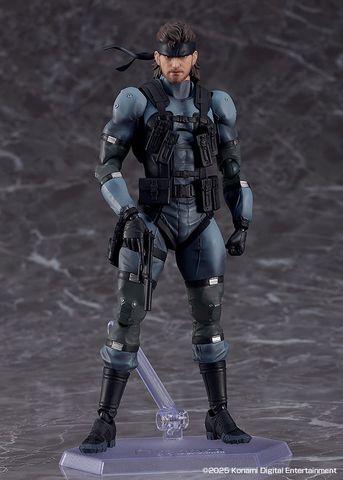 figma 145 Solid Snake MGS2 ver. Updated Edition - Metal Gear Solid 2 Sons of Liberty | Max Factory figure