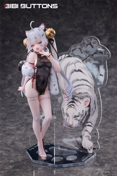 White Tiger Tiger's Roar Stirs the Wind 1/6 - Original Illustration Riko | Bibi Buttons figure