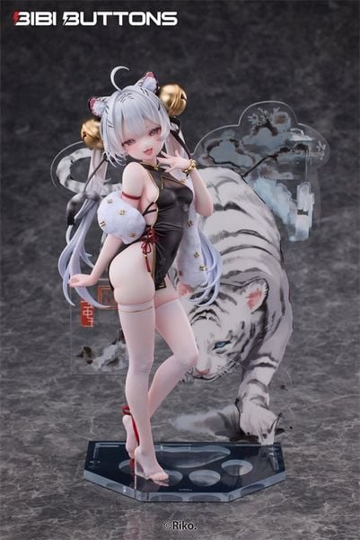 White Tiger Tiger's Roar Stirs the Wind 1/6 - Original Illustration Riko | Bibi Buttons figure