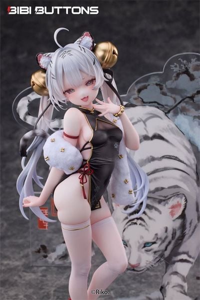 White Tiger Tiger's Roar Stirs the Wind 1/6 - Original Illustration Riko | Bibi Buttons figure